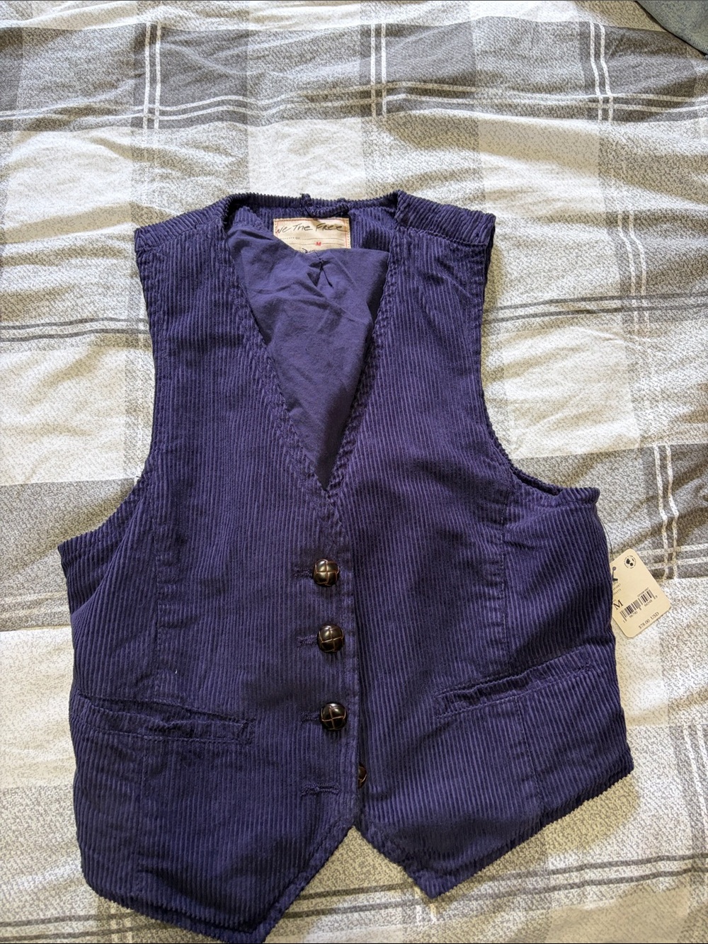 WE THE FREE CHARLEY CORD VEST NWT - Picture 2 of 8